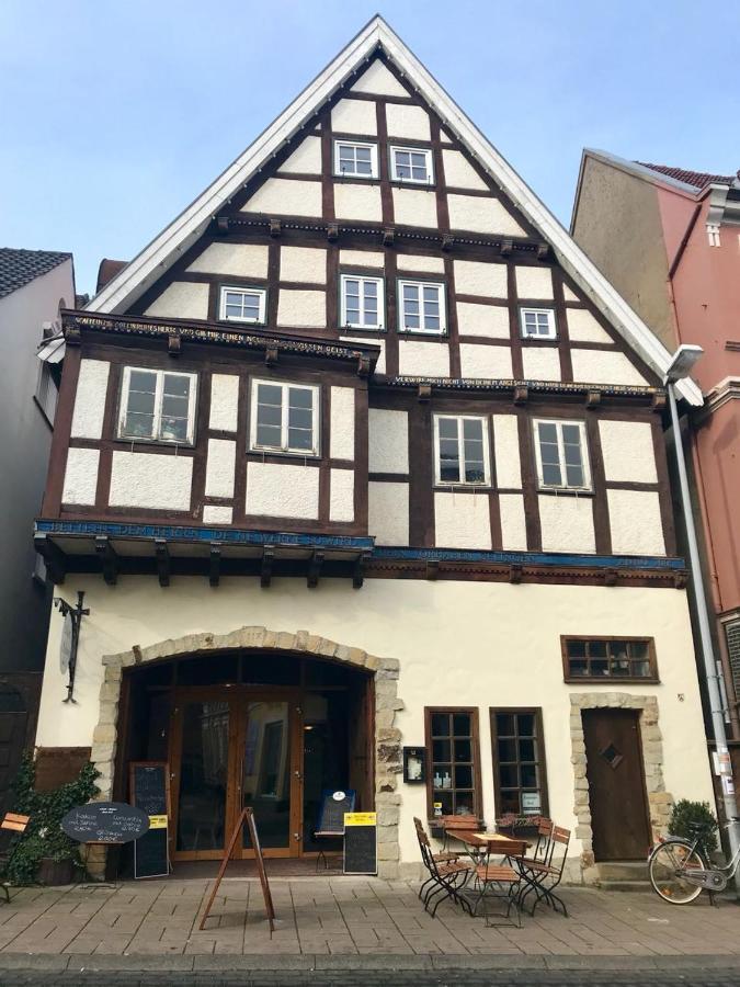 Hotel-Pension Markt-Scheune Anno 1652 블로토 외부 사진