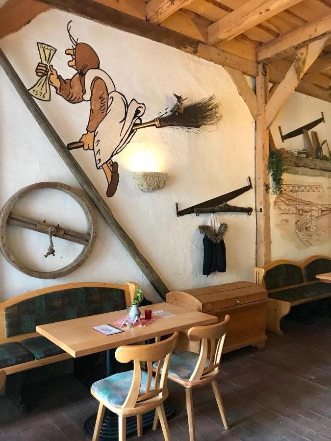 Hotel-Pension Markt-Scheune Anno 1652 블로토 외부 사진